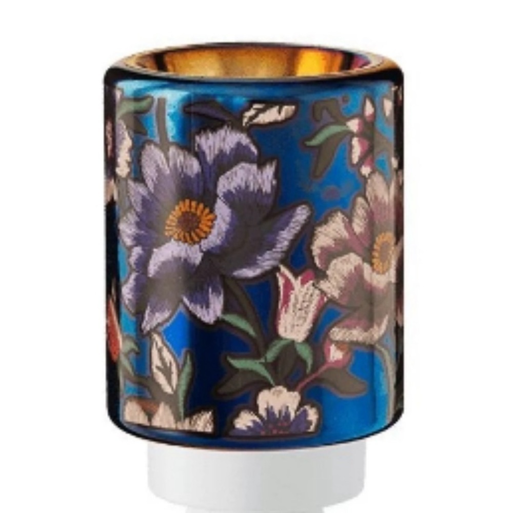 Midnight Floral Scentsy Mini Warmer comes with original box